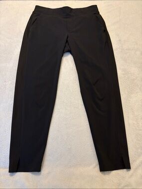 Athleta Brooklyn Ankle Pant Black Travel Pant 198671 Size 8 EUC